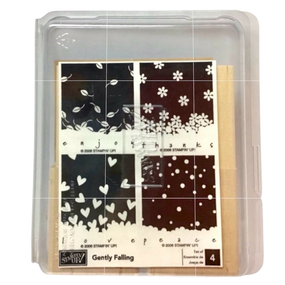 Stampin’ Up! 2006 “Gently Falling” Rubber Stamp Set